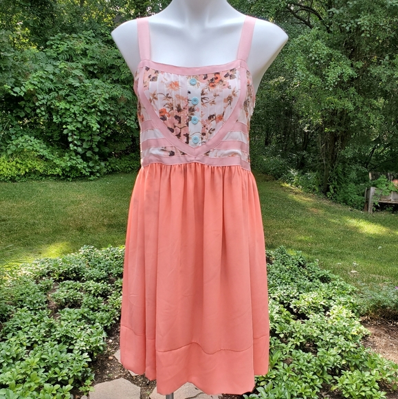 Matilda Jane Dresses & Skirts - Matilda Jane Honeyed Elegance Coral Sundress